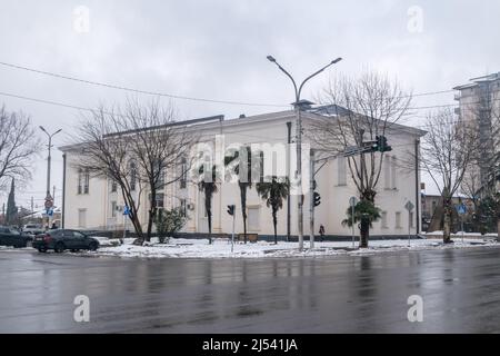 Kutaisi, Géorgie - 18 mars 2022 : centre folklorique de Kutaisi. Banque D'Images