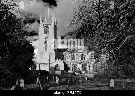 Église Saint-Pierre et Saint-Paul, Abbaye de Bourne, ville de Bourne ; Lincolnshire ; Angleterre ; ROYAUME-UNI Banque D'Images