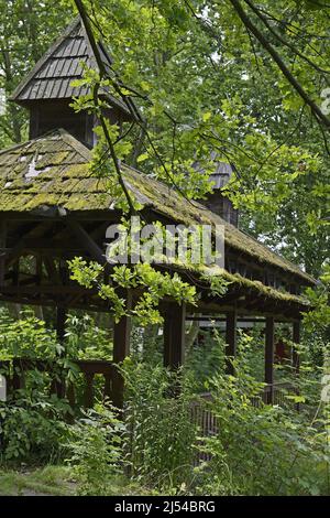 Spreepark, promenade amusante dans l'ancien parc d'attractions de la RDA, Allemagne, Berlin Banque D'Images