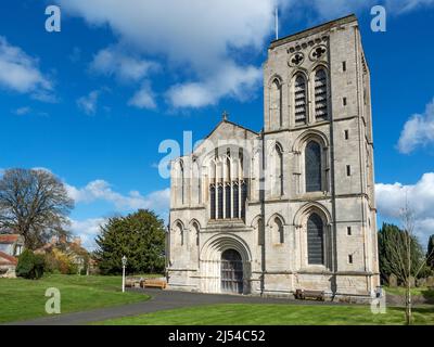 Église du Prieuré de St Mary un bâtiment classé de catégorie I dans Old Malton près de Malton North Yorkshire England Banque D'Images