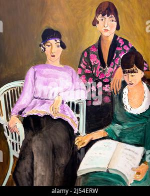 Les trois Sœurs, les trois Sœurs, Henri Matisse, 1916-17, Musée de l'Orangerie, Paris, France, Europe Banque D'Images