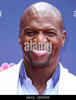 Pasadena, États-Unis. 20th avril 2022. PASADENA, LOS ANGELES, CALIFORNIE, États-Unis - AVRIL 20 : l'acteur américain Terry Crews arrive au tapis rouge de lancement de la saison 17 « America's Got Talent » de la NBC, qui s'est tenu au Pasadena Civic Auditorium le 20 avril 2022 à Pasadena, Los Angeles, Californie, États-Unis. (Photo de Xavier Collin/image Press Agency) Credit: Image Press Agency/Alay Live News Banque D'Images