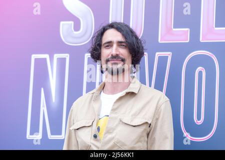 20 avril 2022, Rome, RM, Italie: L'acteur italien Marco cocci participe à la séance photo du film ""Nuvole"" à Rome (Credit image: © Matteo Nardone/Pacific Press via ZUMA Press Wire) Banque D'Images