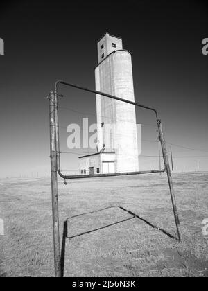 Adrian, Texas, le long de l'US route 66. Également appelé « point de repère de la route 66 » Banque D'Images