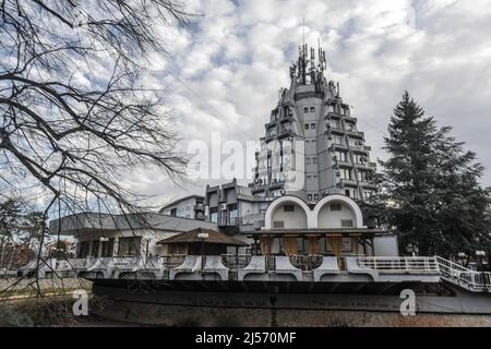 Hôtel Petrus. Paracin, Serbie Banque D'Images