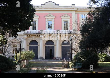 Naples - Scorcio del Dipartimento di Biologia Vegetale nel Real Orto Botanico Banque D'Images