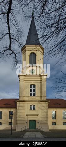 Église protestante de la Sainte Trinité à Zossen, district de Teltow-Flaeming, État de Brandebourg, Allemagne Banque D'Images