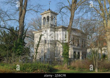 Villa Wild, Am Sandwerder, Wannsee, Steglitz-Zehlendorf, Berlin, Allemagne Banque D'Images