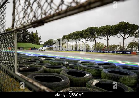 Imola, Italie. 21st avril 2022. Imola, Italie, 21/04/2022, IMOLA - l'Autodromo Enzo e Dino Ferrari à Imola devant le Grand Prix Emilia Romagna F1. REMKO DE WAAL Credit: ANP/Alamy Live News Banque D'Images