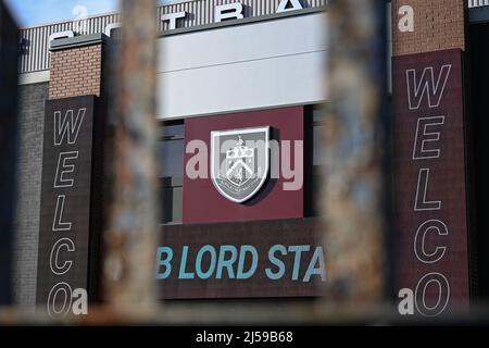 Burnley, Royaume-Uni. 21st avril 2022. Une vue générale de Turf Moor avant ce soir Premier League, Burnley / Southampton à Burnley, Royaume-Uni, le 4/21/2022. (Photo de Craig Thomas/News Images/Sipa USA) crédit: SIPA USA/Alay Live News Banque D'Images