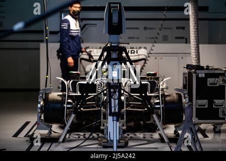 Imola, Italie. 21st avril 2022. Scuderia AlphaTauri, ambiance pendant la Formule 1 Grand Premio del Made in Italy e dell'Emilia-Romagna 2022, 4th tour du Championnat du monde de Formule 1 2022 de la FIA, sur le circuit Imola, du 22 au 24 avril 2022 à Imola, Italie - photo: Joao Filipe/DPPI/LiveMedia crédit: Agence photo indépendante/Alamy Live News Banque D'Images