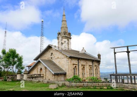 Fiangonana Royal, l'Église anglicane, au Rova d'Antananarivo, Madagascar, complexe du Palais Royal Banque D'Images