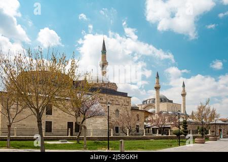 Musée Mevlana et Tombeau Mevlana à Konya Turquie Banque D'Images