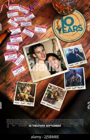 ROSARIO DAWSON et CHANNING TATUM en 10 ANS (2011), dirigé par JAMIE LINDEN. Copyright : usage éditorial uniquement. Aucune couverture de merchandising ou de livre. Il s'agit d'un document distribué publiquement. Droits d'accès uniquement, aucune licence de copyright fournie. Uniquement à reproduire en même temps que la promotion de ce film. Crédit : FILMS / Album ANCHOR BAY Banque D'Images