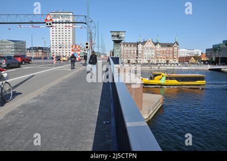 Copenhague/Danemark/22 avril 2022/.système public de transport par autobus Copenhague, (photo..Francis Dean/Dean Pictures) Banque D'Images