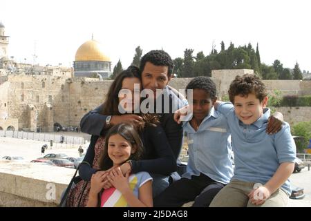 Va, vis et déviens année: 2005 France / Israël Directeur: Radu Mihaileanu Roschdy Zem, Yaël Abecassis, Moshe Agazai Banque D'Images