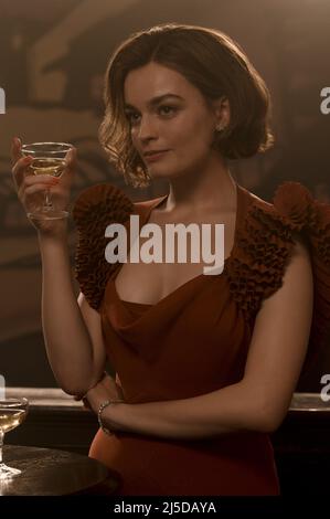 Décès sur l'année du Nil : 2022 Royaume-Uni / Etats-Unis Directeur : Kenneth Branagh Emma Mackey Banque D'Images