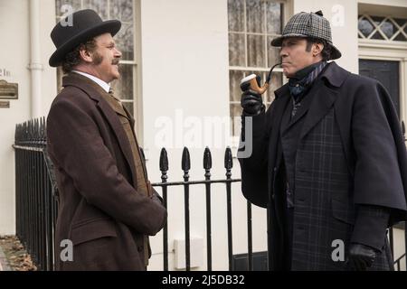 Holmes & Watson année : 2018 USA / Canada Directeur : ETAN Cohen John C. Reilly, Will Ferrell Banque D'Images