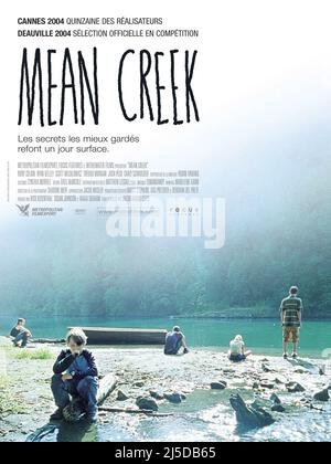 Mean Creek année : 2004 USA Directeur : Jacob Estes affiche française Banque D'Images