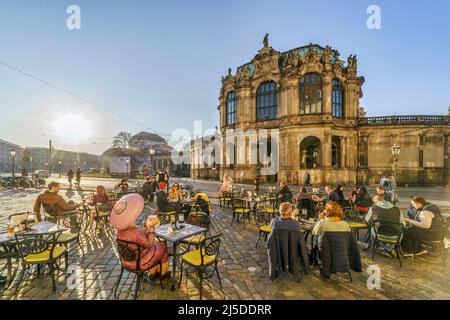 Zwinger, Dresde, Sachsen, Allemagne, Europe Banque D'Images