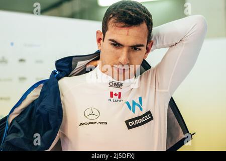 Imola, Italie. 22nd avril 2022. Nicholas Latifi (CDN) Williams Racing. 22.04.2022. Championnat du monde de Formule 1, route 4, Grand Prix Emilia Romagna, Imola, Italie, Journée de qualification. Le crédit photo doit être lu : images XPB/Press Association. Crédit : XPB Images Ltd/Alamy Live News Banque D'Images