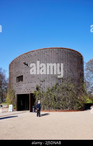 Le Musée de la résistance danoise (Frihedsmuseet), conçu par Lundgaard & Tranberg Arkitekter, a terminé ses travaux en 2019 ; Copenhague, Danemark Banque D'Images