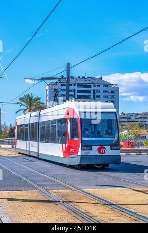 La vie quotidienne à Valence, Espagne, 2022 Banque D'Images