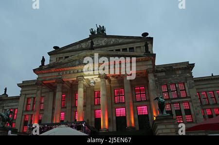 L'avant de Konzerthaus - Berlin, Allemagne Banque D'Images