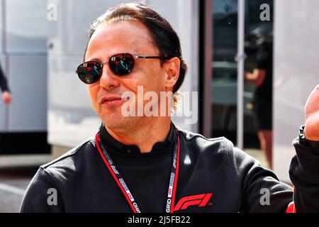 Felipe Massa (BRA) Président de la Commission des pilotes de la FIA. 23.04.2022. Championnat du monde Formula 1, route 4, Grand Prix Emilia Romagna, Imola, Italie, Sprint Day. Le crédit photo doit être lu : images XPB/Press Association. Banque D'Images