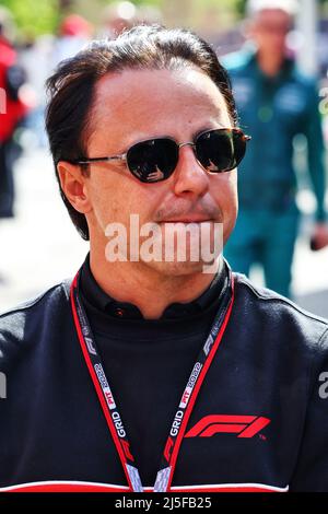 Felipe Massa (BRA) Président de la Commission des pilotes de la FIA. 23.04.2022. Championnat du monde Formula 1, route 4, Grand Prix Emilia Romagna, Imola, Italie, Sprint Day. Le crédit photo doit être lu : images XPB/Press Association. Banque D'Images