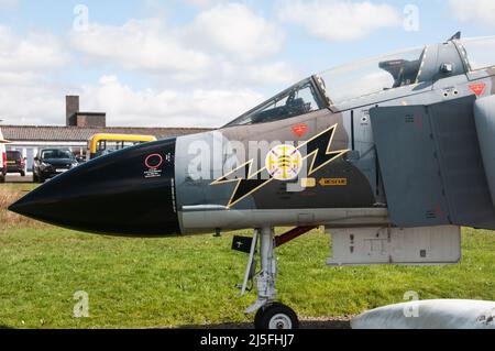 Musée de l'aviation de Solway - Mc Donell Douglas Phantom FGR2 XV406 Banque D'Images