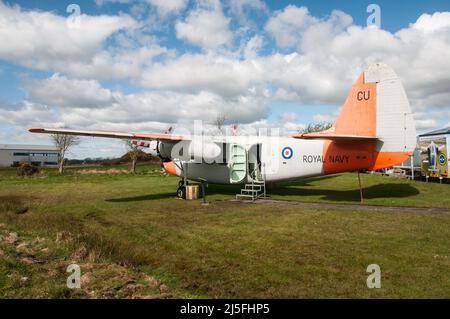 Musée de l'aviation de Solway - Percival Sea Prince T Mk.1 WP314 Banque D'Images