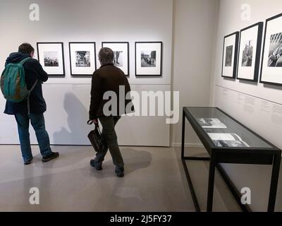 « Femmes, photographes de guerre », Musée de la libération, Paris, France Banque D'Images