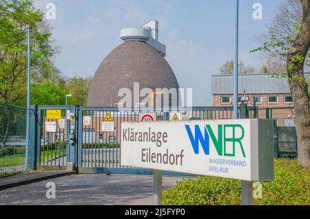 Aachen Eilendorf: Klärwerk Banque D'Images
