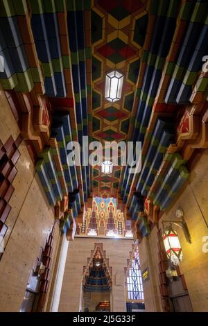 The Guardian Building Landmark gratte-ciel 500 Griswold Street, Detroit, Michigan, États-Unis Banque D'Images