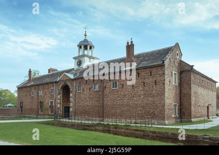 Dunham Massey Hall and Gardens - Coach House - Carriage House - Courtyard - National Trust Banque D'Images