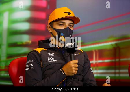 Circuit Enzo e Dino Ferrari, Imola, Italie, 22 avril 2022, Imola (BO) Italie - avril 22 2022 - Rolex Gran Premio del Made in Italy e dell'Emilia-Romag Banque D'Images