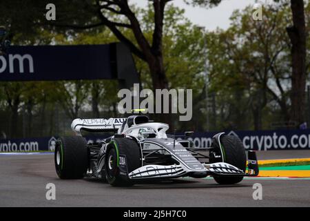 Circuit Enzo e Dino Ferrari, Imola, Italie, 22 avril 2022, Imola (BO) Italie - avril 22 2022 - Rolex Gran Premio del Made in Italy e dell'Emilia-Romag Banque D'Images