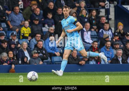 West Bromwich, Royaume-Uni. 23rd avril 2022. Dominic Hyam #15 de Coventry City pendant le match à West Bromwich, Royaume-Uni le 4/23/2022. (Photo de Gareth Evans/News Images/Sipa USA) Credit: SIPA USA/Alay Live News Banque D'Images