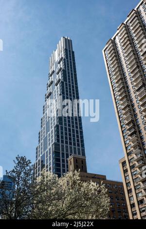 200 Amsterdam Avenue est un condominium en hauteur dans Lincoln Square sur le côté Upper West de Manhattan, New York City, USA 2022 Banque D'Images