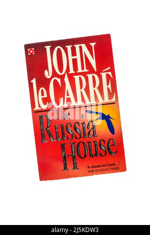 Copie papier de la Maison de la Russie par John le carré (David Cornwell). Première publication en 1989. Banque D'Images