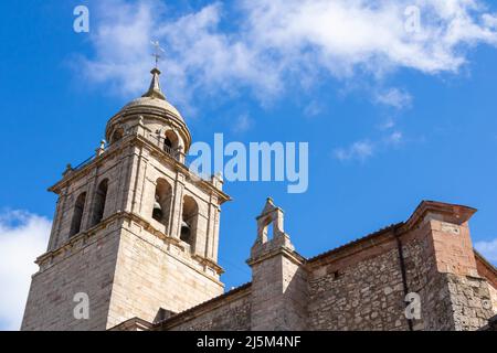 Colegiata Nuestra señora de la Asunción dans le village de Medinaceli, province de Soria, Espagne. Banque D'Images