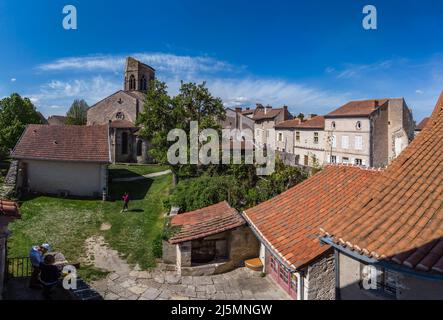 Vue panoramique de l'église Saint-Jean-Baptiste Banque D'Images