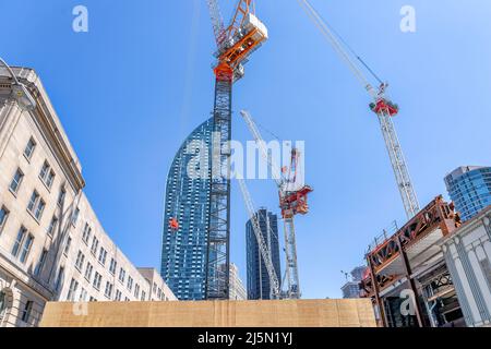 Rénovation du terminal de bus Go à Union Station. La vie quotidienne à Toronto, Canada, 2022 Banque D'Images
