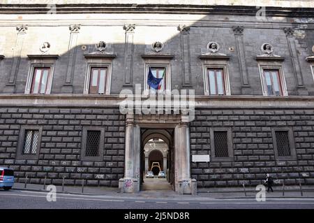 Naples - Palazzo Gravina Banque D'Images