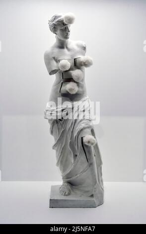 Salvador Dali Sculpture, Vénus de Milo avec tiroirs, Sculpture, Original 1936, Cast 1964, exposé au Musée Salvador Dali. Banque D'Images