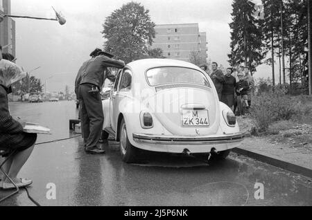 Heinz Rühmann pendant le tournage du film "Die Ente klingelt um halb acht", Constantin film 1968. [traduction automatique] Banque D'Images