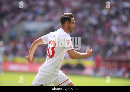 KOELN, ALLEMAGNE - AVRIL 23 2022: Match de football Bundesliga Köln - Arminia Banque D'Images