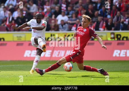 KOELN, ALLEMAGNE - AVRIL 23 2022: Match de football Bundesliga Köln - Arminia Banque D'Images