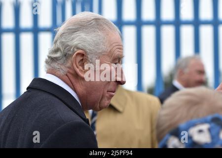 Duc et duchesse de Cornouailles, Prince Charles et Camilla, visite de Southend on Sea, Essex le jour où il est devenu une ville le 1st mars 2022 Banque D'Images